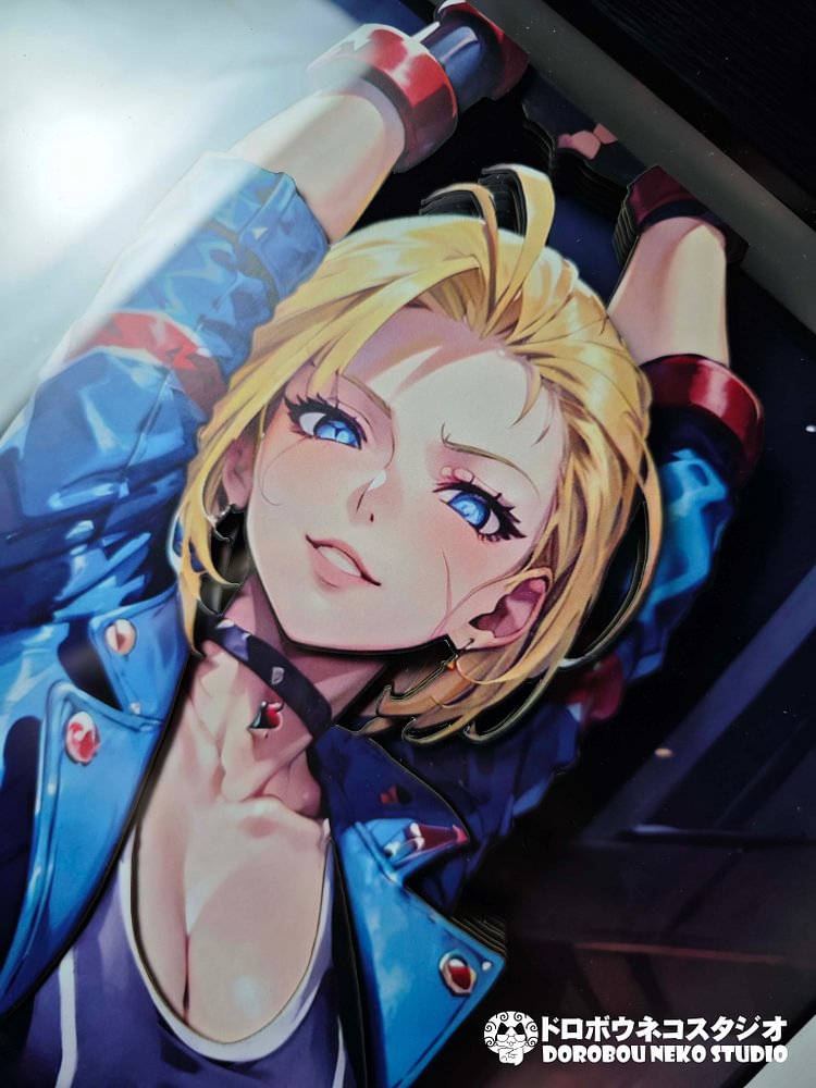 Dorobou Neko Studio - Street Fighter - DSMG-098 Cammy White 3D Decorative Painting Scene (Adult 18+)