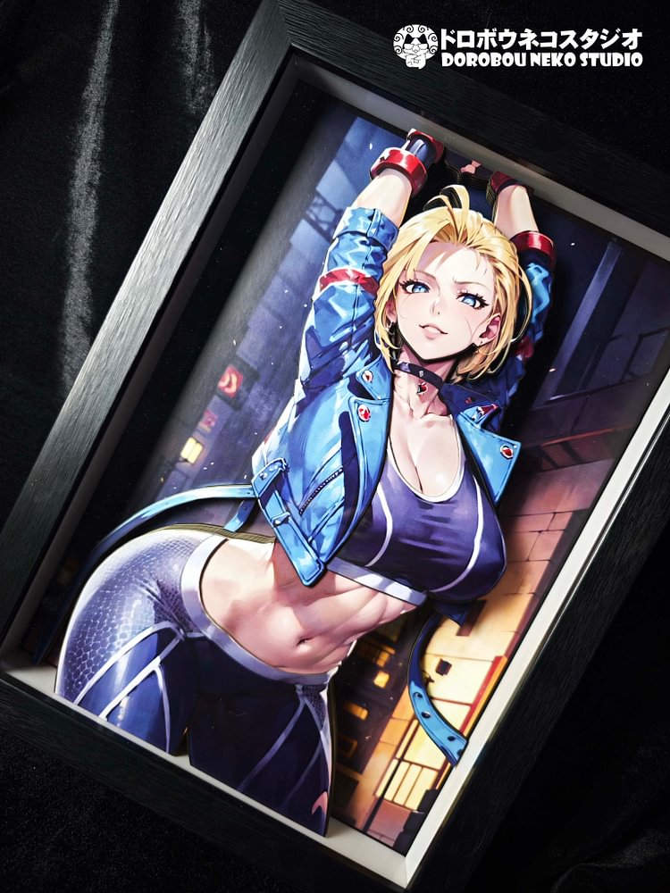 Dorobou Neko Studio - Street Fighter - DSMG-098 Cammy White 3D Decorative Painting Scene (Adult 18+)