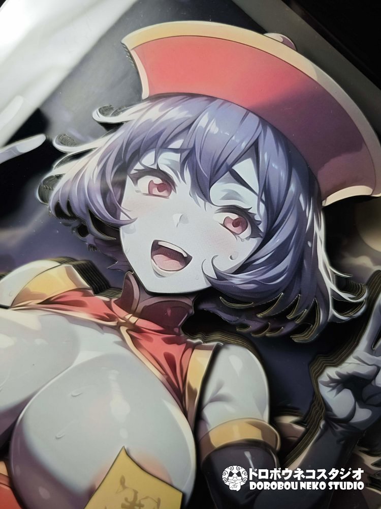 Dorobou Neko Studio - Darkstalkers - DSMG-116 Hsien-Ko/ Lei-Lei 3D Decorative Painting Scene (Adult 18+)-Statue Master