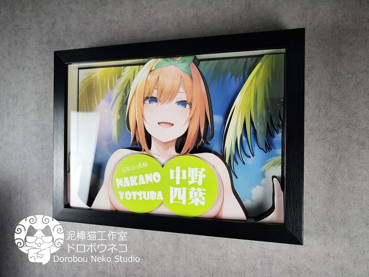 IN-STOCK Dorobou Neko Studio - 5Toubun no Hanayome – DSOS-004 Yotsuba Nakano 3D Decorative Painting Scene (Adult 18+)-Statue Master