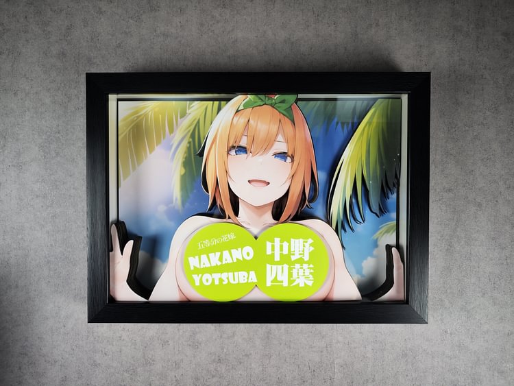IN-STOCK Dorobou Neko Studio - 5Toubun no Hanayome – DSOS-004 Yotsuba Nakano 3D Decorative Painting Scene (Adult 18+)-Statue Master