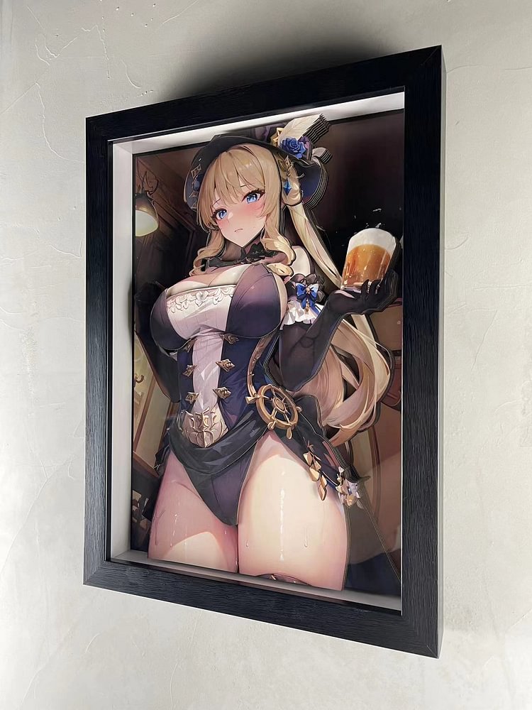 Dorobou Neko Studio - Genshin Impact - DSRL-022 Navia Caspar 3D Decorative Painting Scene (Adult 18+)-Statue Master