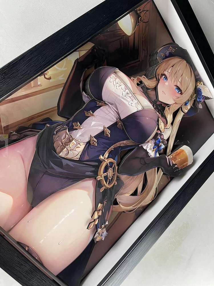 Dorobou Neko Studio - Genshin Impact - DSRL-022 Navia Caspar 3D Decorative Painting Scene (Adult 18+)-Statue Master