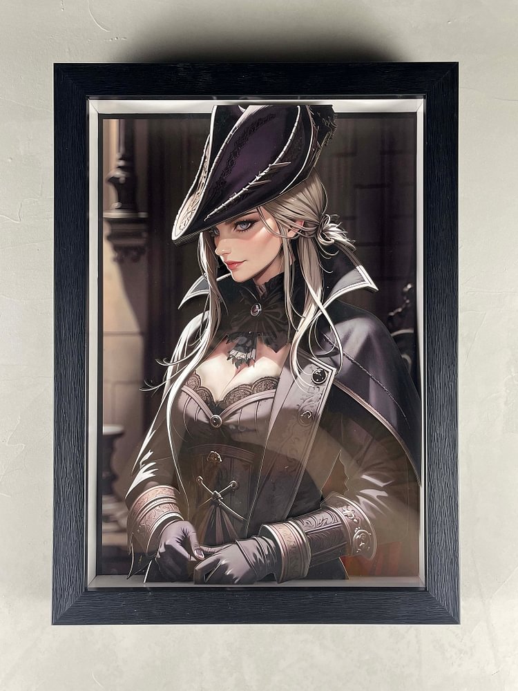 Dorobou Neko Studio - Bloodborne - DSUB-001 Lady Maria 3D Decorative Painting Scene (Adult 18+)