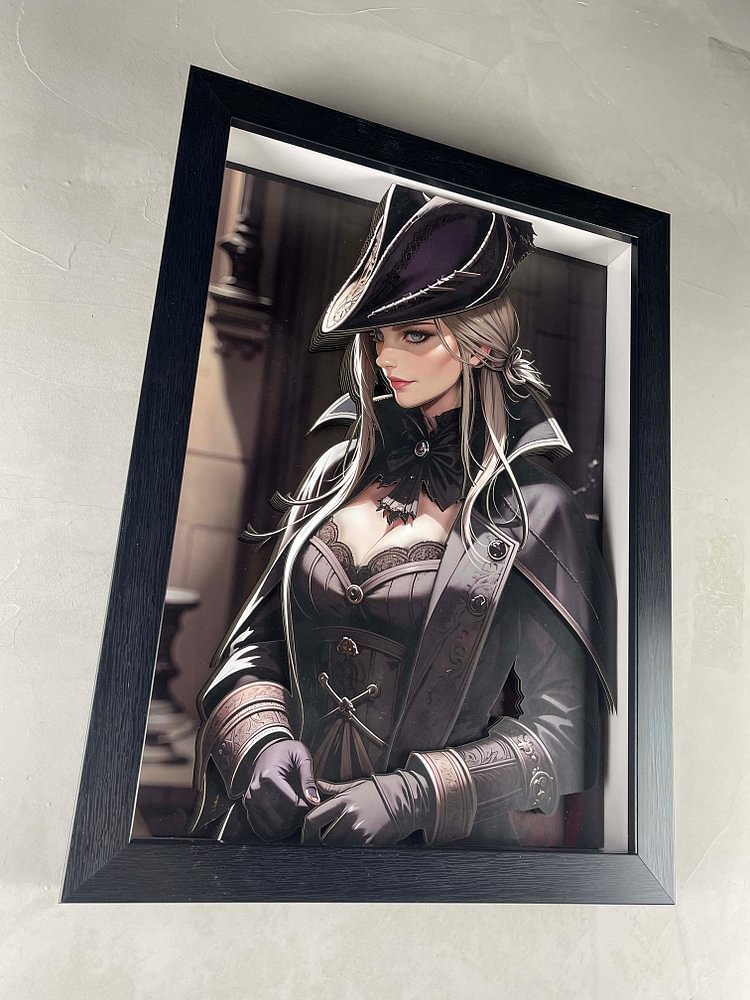 Dorobou Neko Studio - Bloodborne - DSUB-001 Lady Maria 3D Decorative Painting Scene (Adult 18+)