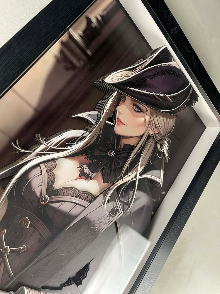 Dorobou Neko Studio - Bloodborne - DSUB-001 Lady Maria 3D Decorative Painting Scene (Adult 18+)