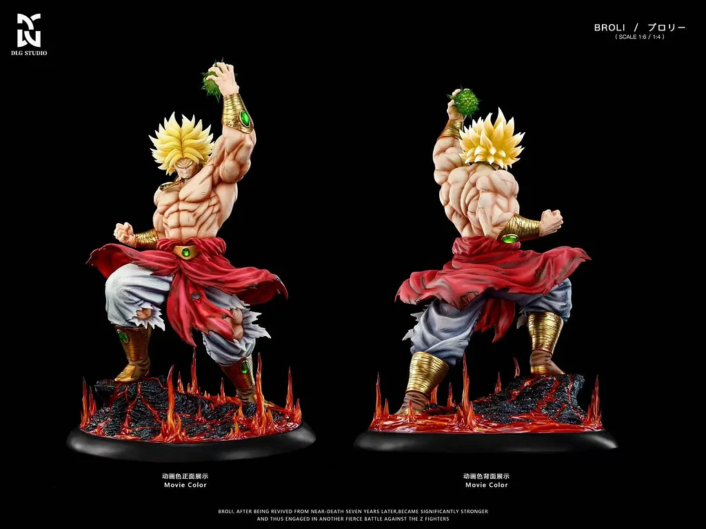 DLG Studio - Broly Single Character Museum Statue Series Dragon Ball