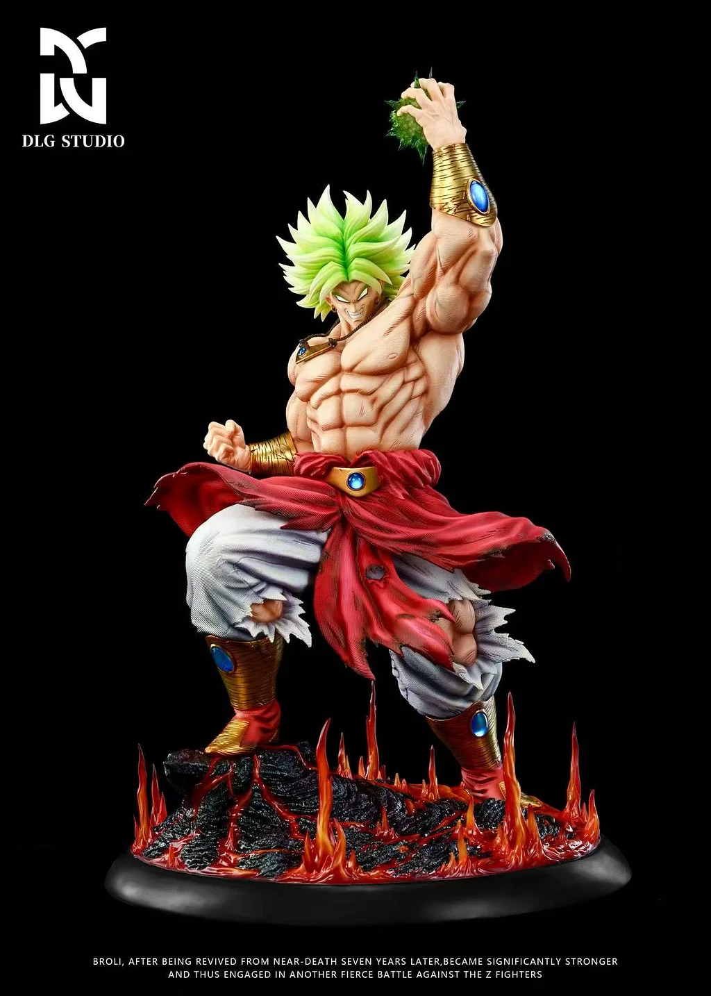 DLG Studio - Broly Single Character Museum Statue Series Dragon Ball