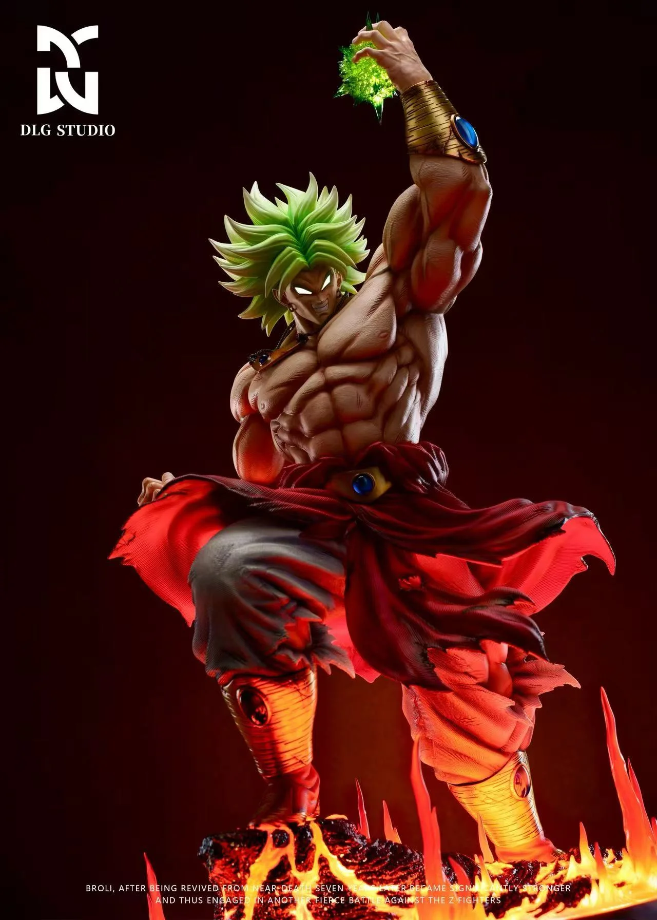 DLG Studio - Broly Single Character Museum Statue Series Dragon Ball