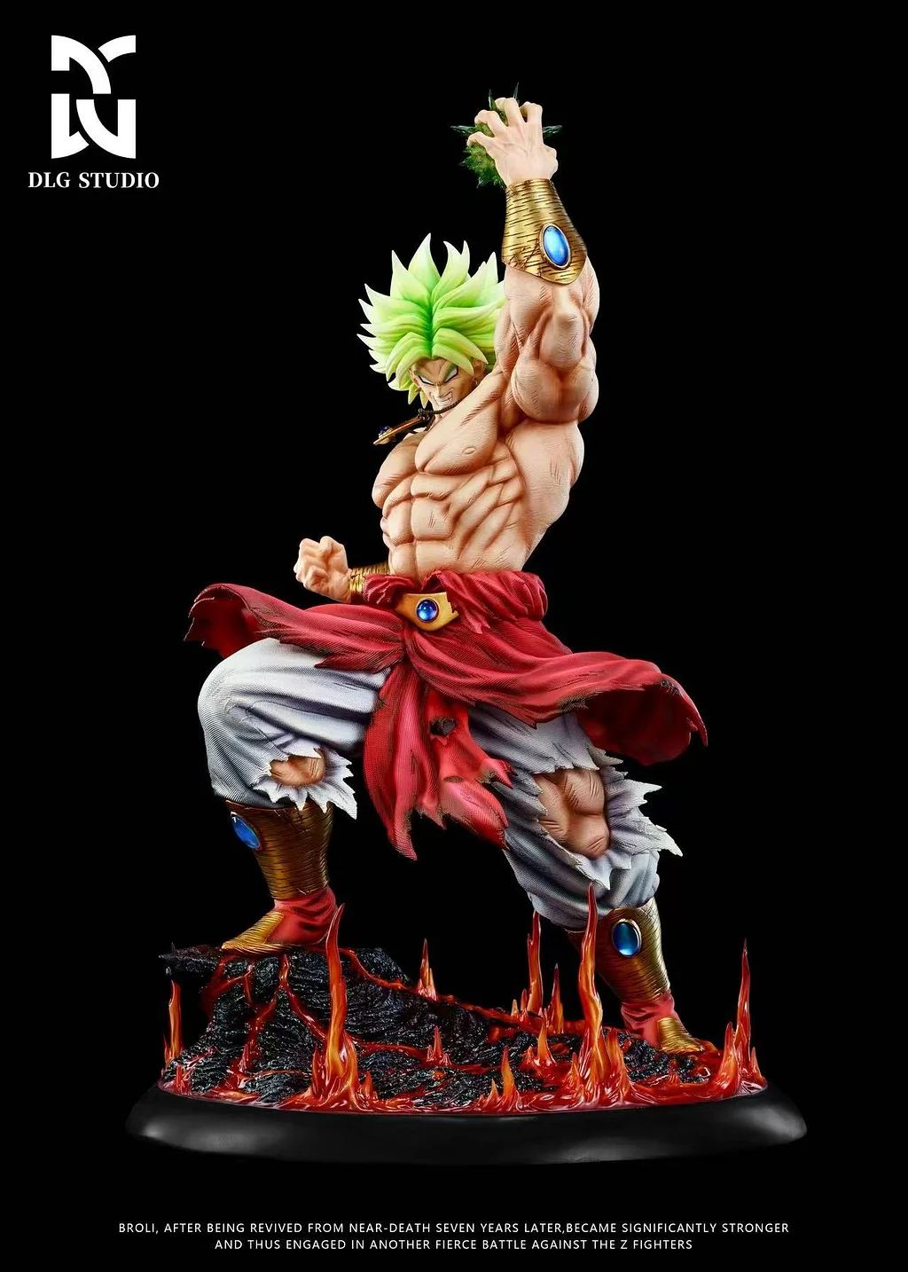 DLG Studio - Broly Single Character Museum Statue Series Dragon Ball