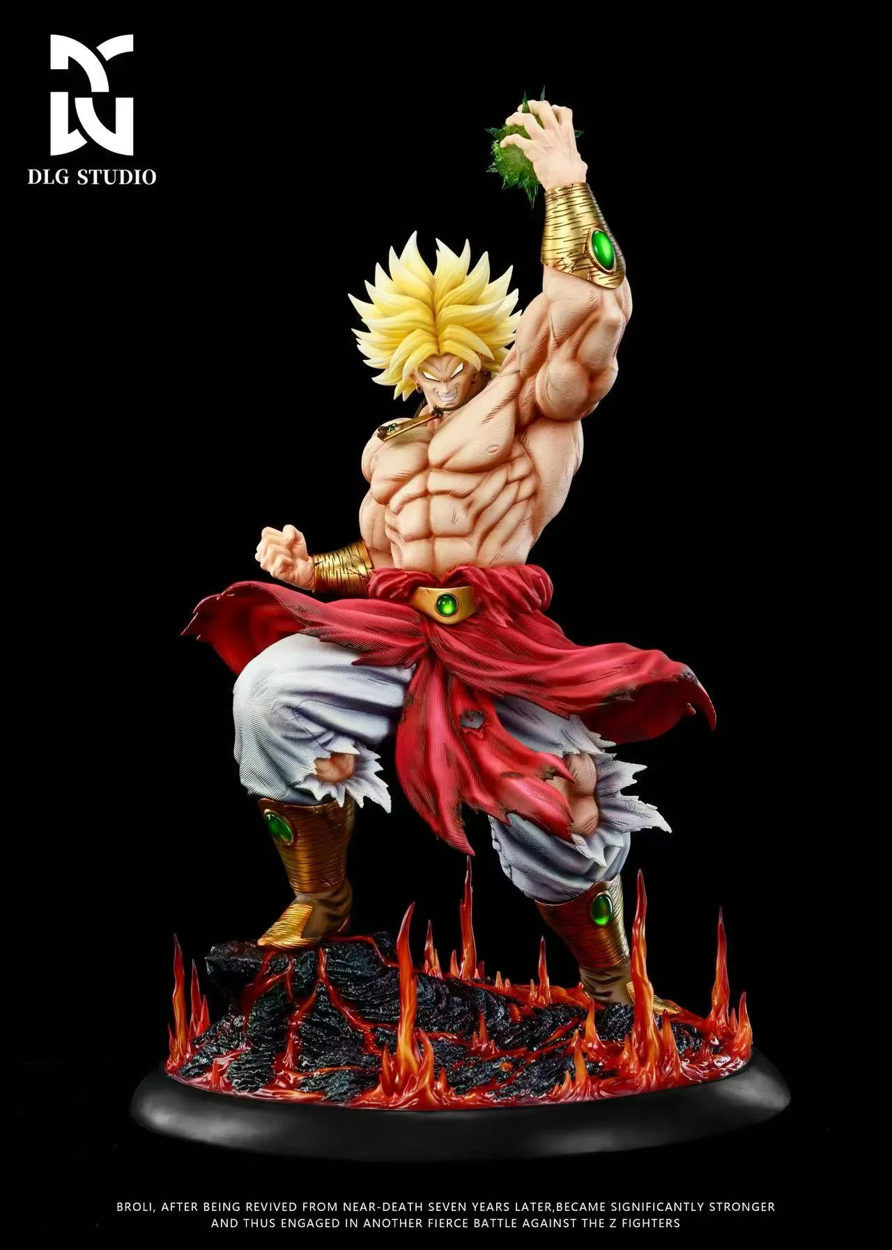 DLG Studio - Broly Single Character Museum Statue Series Dragon Ball