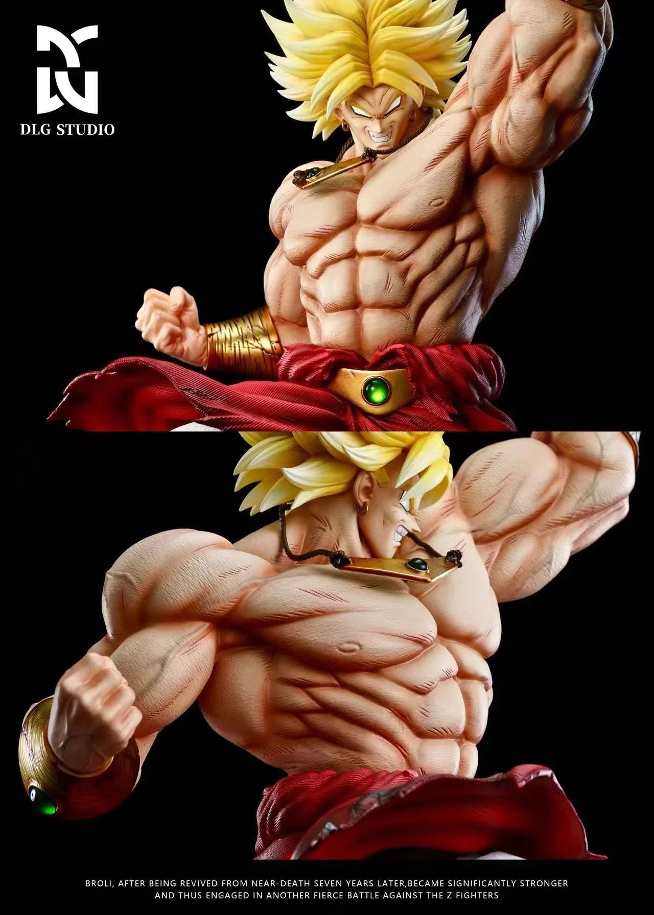 DLG Studio - Broly Single Character Museum Statue Series Dragon Ball