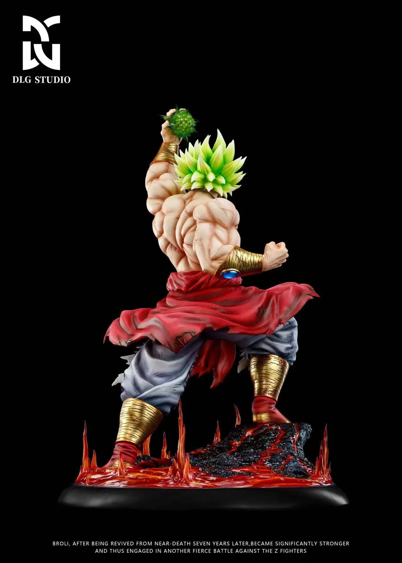 DLG Studio - Broly Single Character Museum Statue Series Dragon Ball