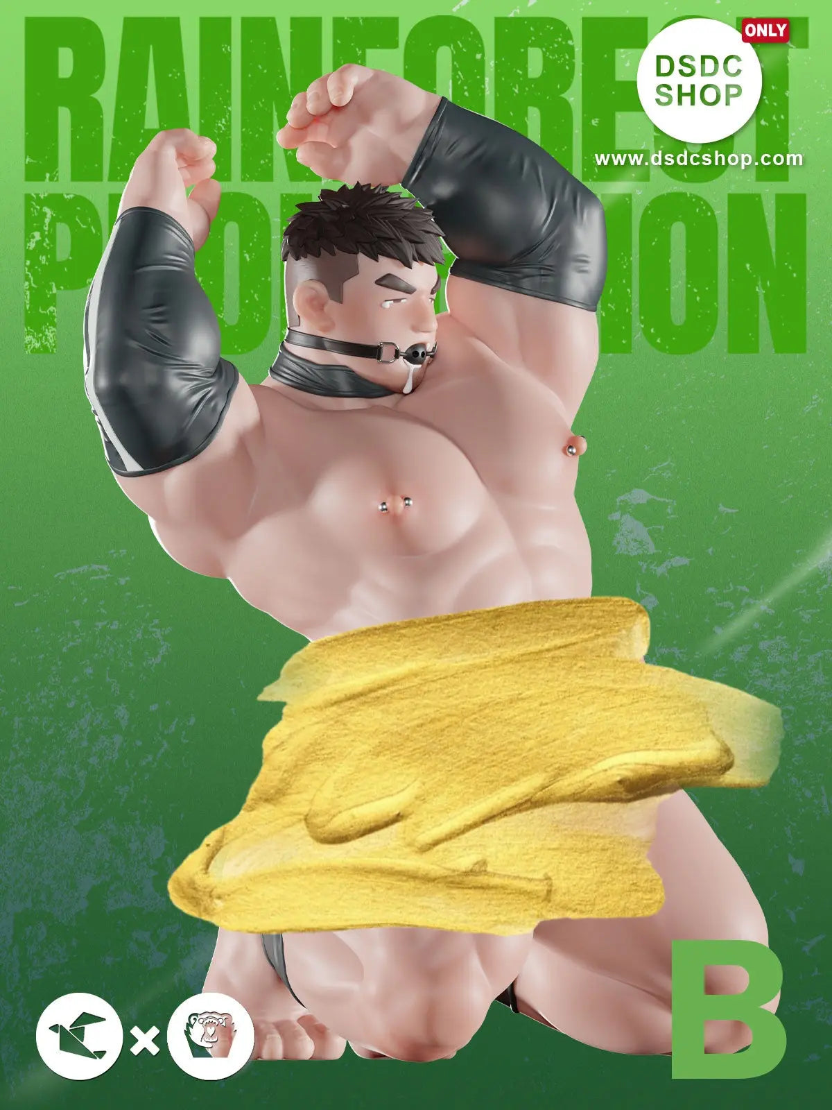 02-Roar studio - rainforest prohibition gentleman Statue(GK) Adult(+)