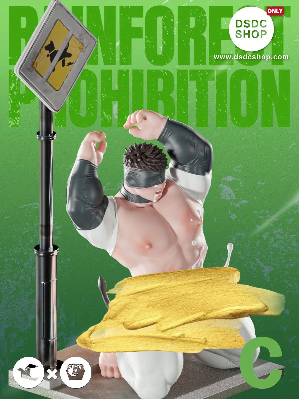 02-Roar studio - rainforest prohibition gentleman Statue(GK) Adult(+)