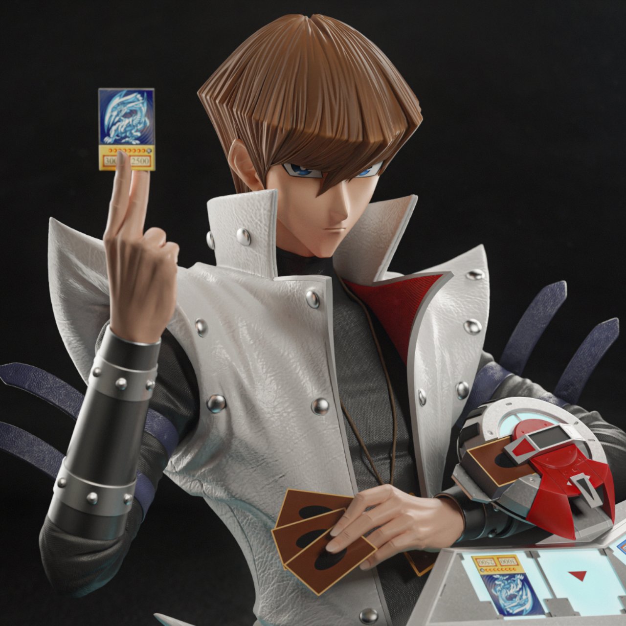 Zenkai Studio - Seto Kaiba Yu-Gi-Oh Statue 