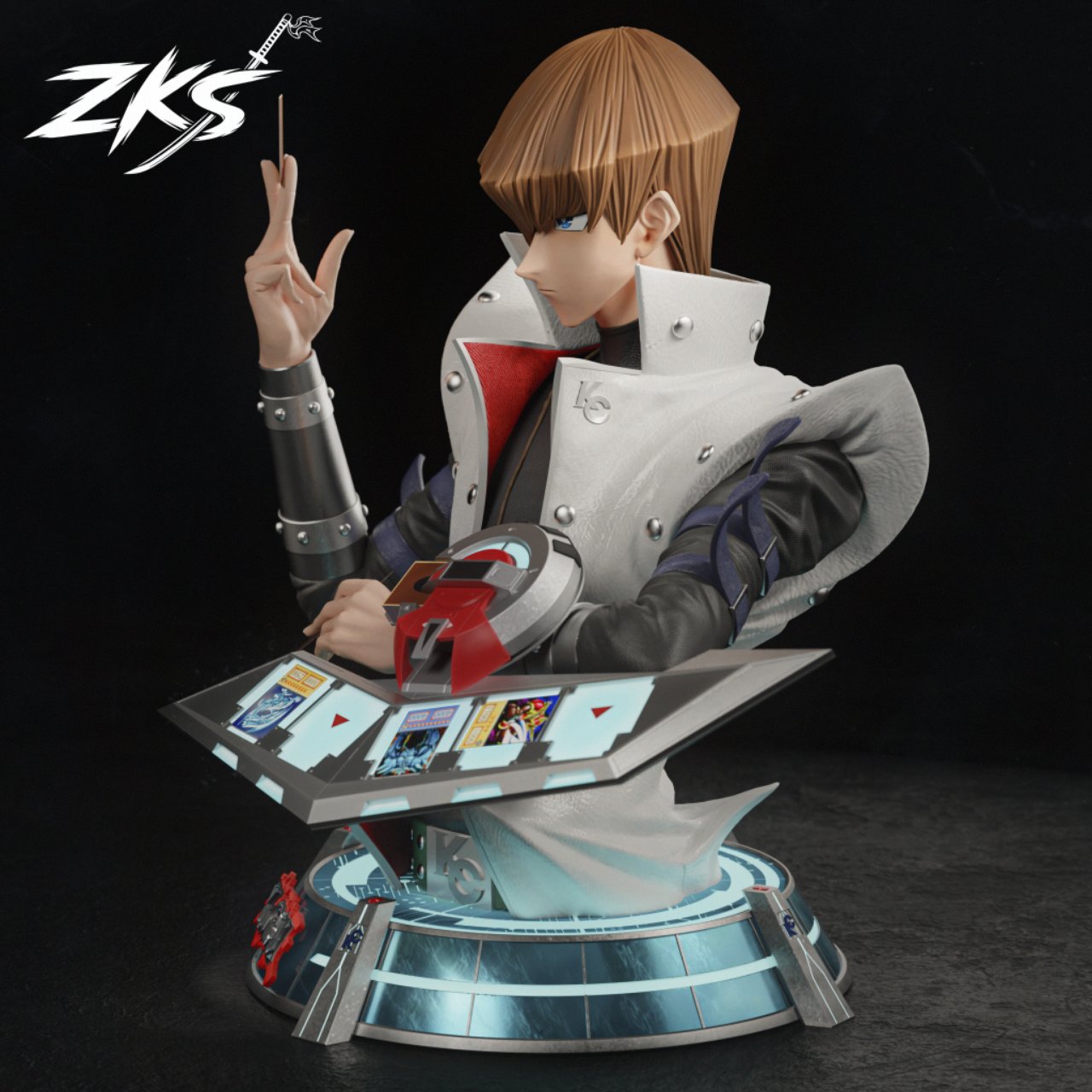 Zenkai Studio - Seto Kaiba Yu-Gi-Oh Statue 