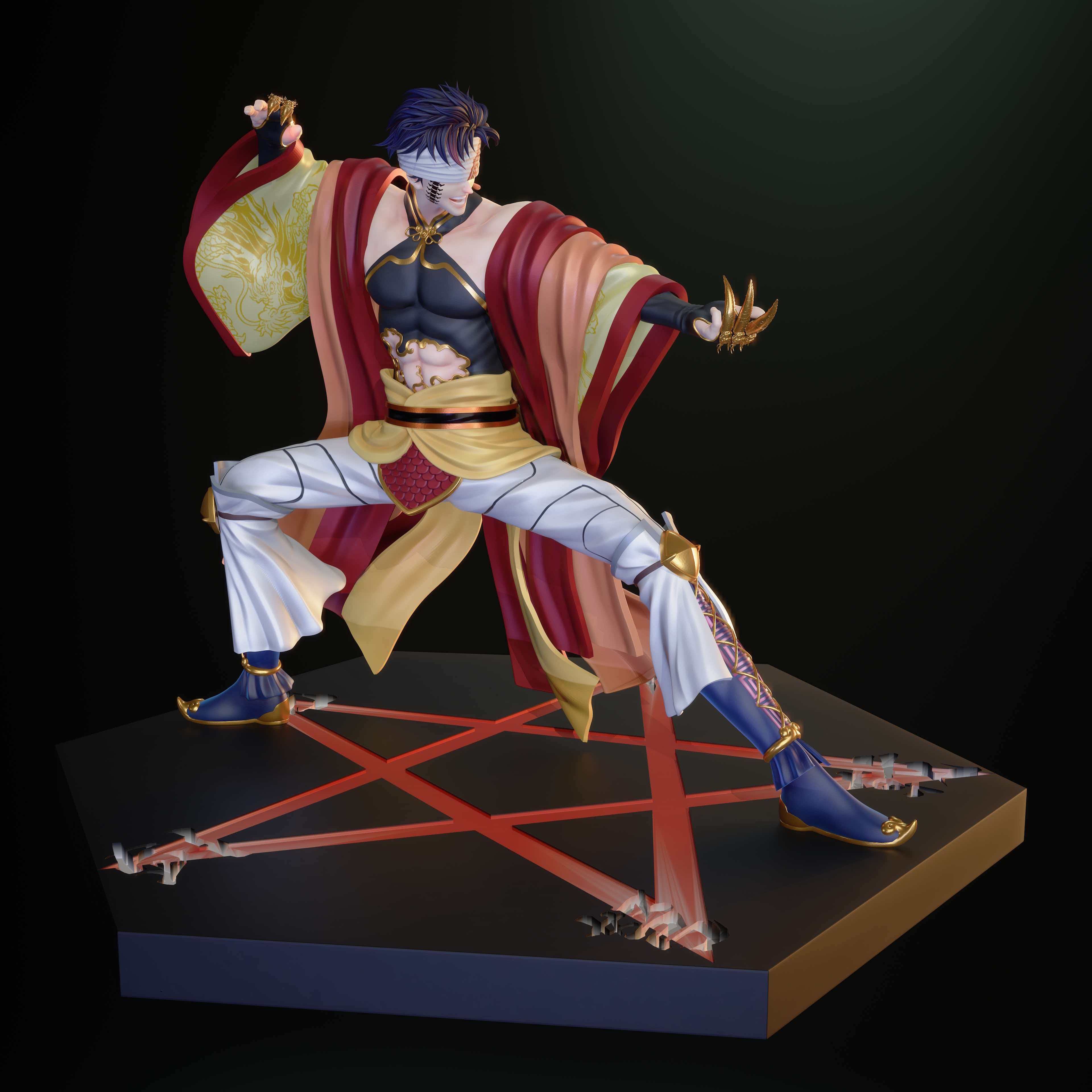 Yun Yi Studio - Ying Zheng Qin Shi Huang Record of Ragnaro Statue 