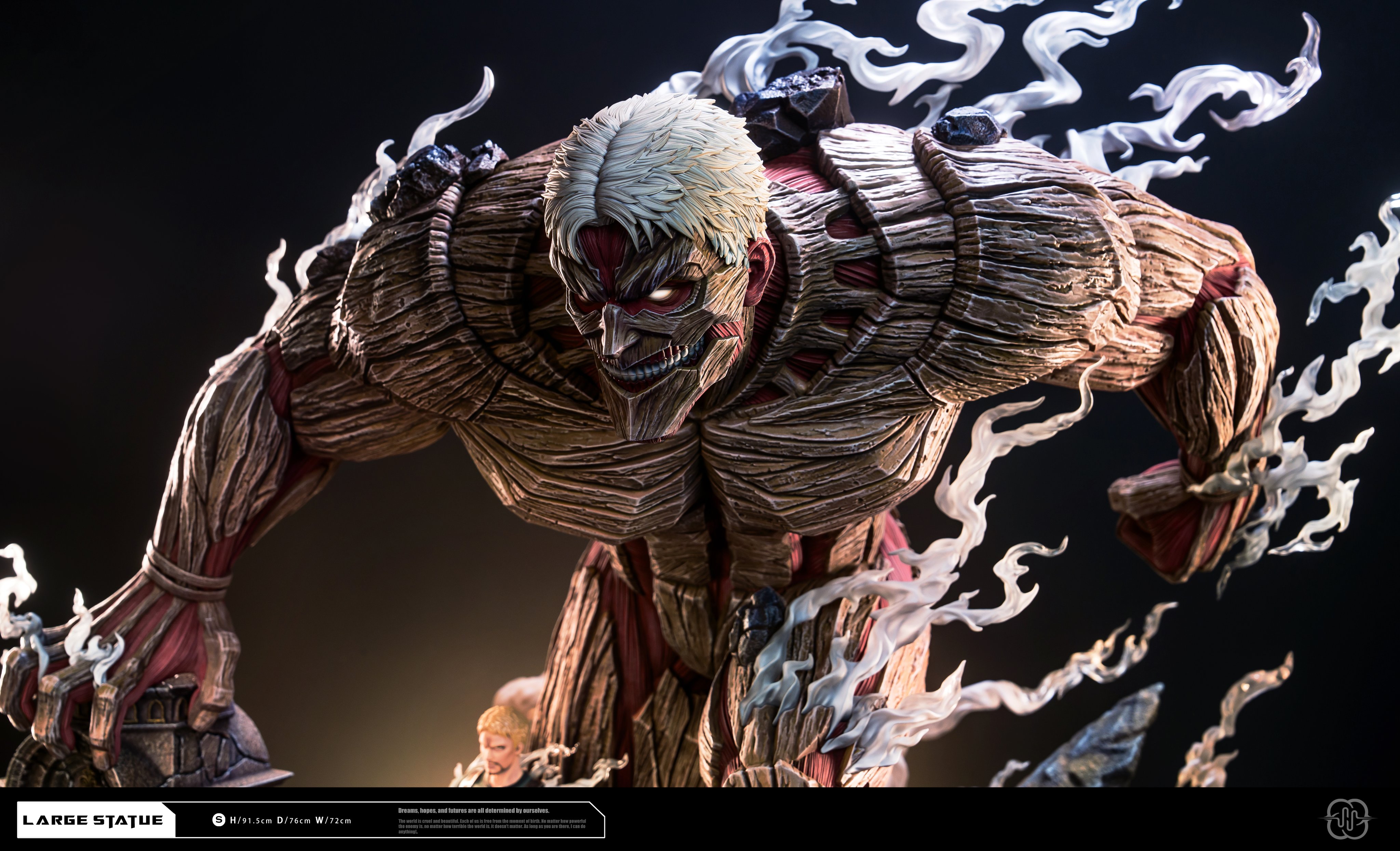 Hertz Studio - Attack on Titan The Armored Titan & Reiner Statue 