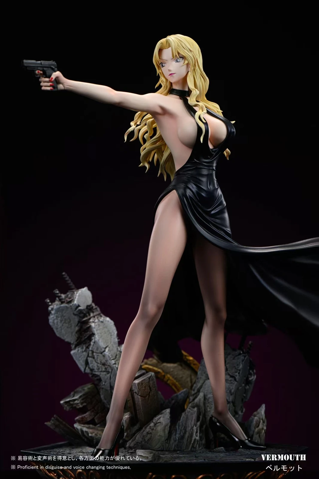 YYDS Studio - Vermouth With Gun Detective Conan Statue