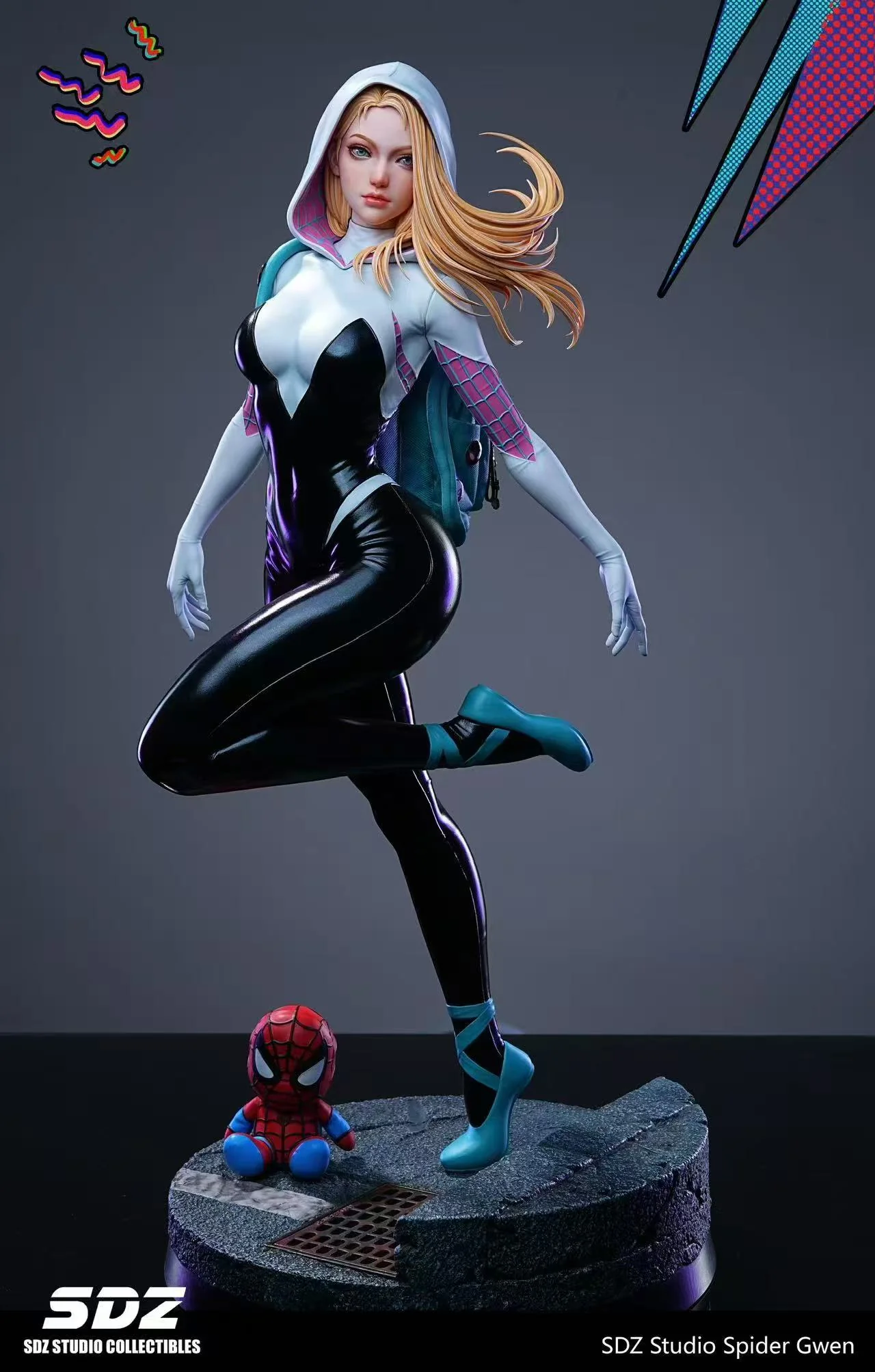 SDZ Studio - Spider-Woman Gwen Stacy 1/4 Statue(GK) (Adult 18+)