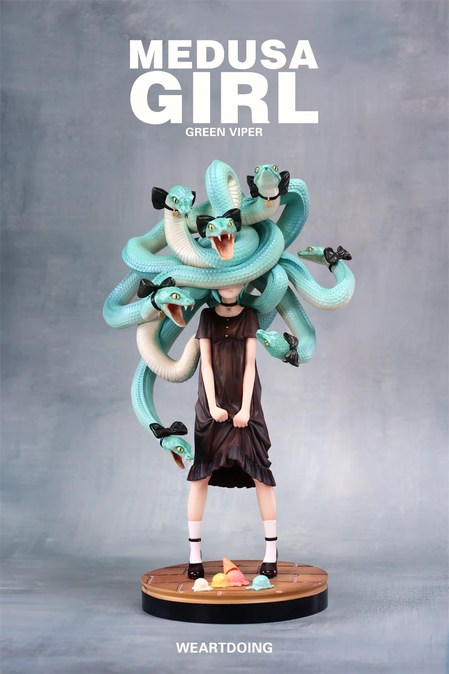 Weartdoing Studio - Medusa Girl Original Design Premium Statue