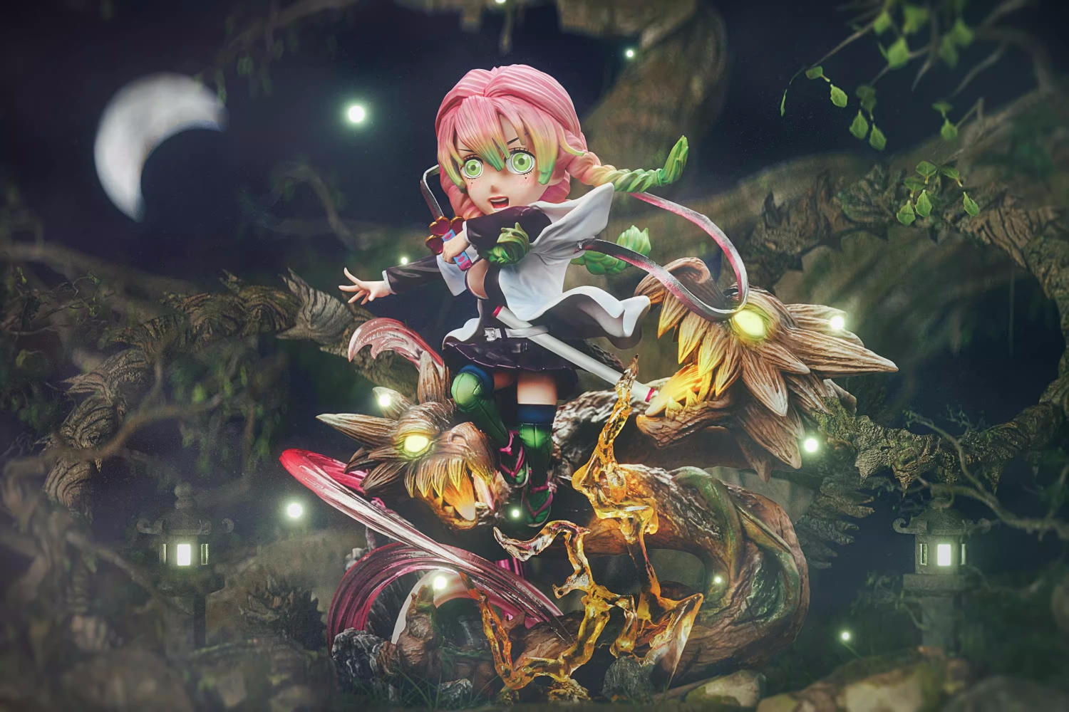 G5 Love Pillar Amatsukaze Kirimi, Nine Pillars Demon Slayer GK Limited Edition Statue Figure In Stock-Statue Master