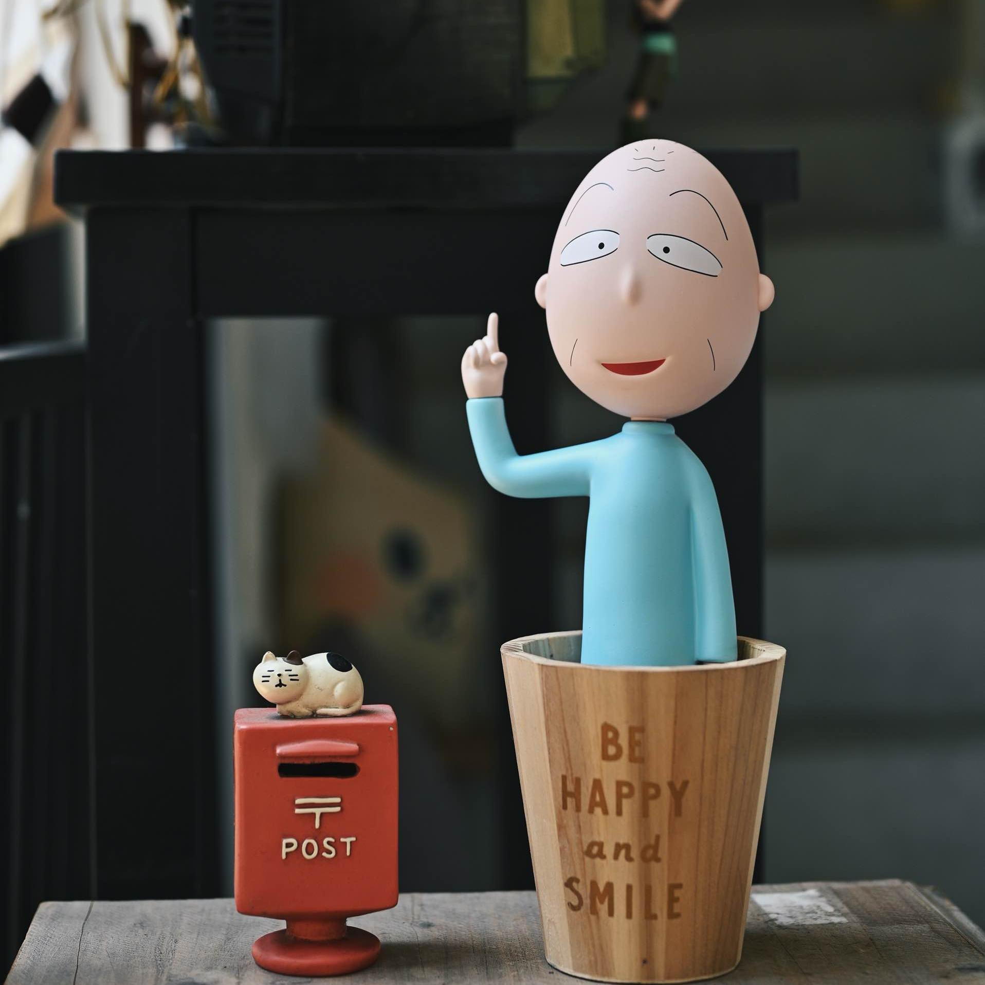 IN-STOCK Momo Studio Cherry Maruko grandpa Yingyou collection genuine hand-made model IN STOCK