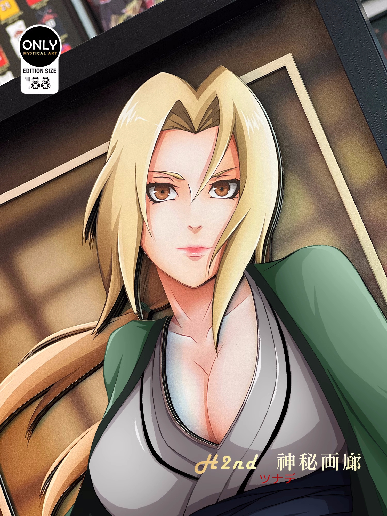 Mystery Gallery H2nd Naruto Sasuke Three-Dimensional Decorative Painting In Stock