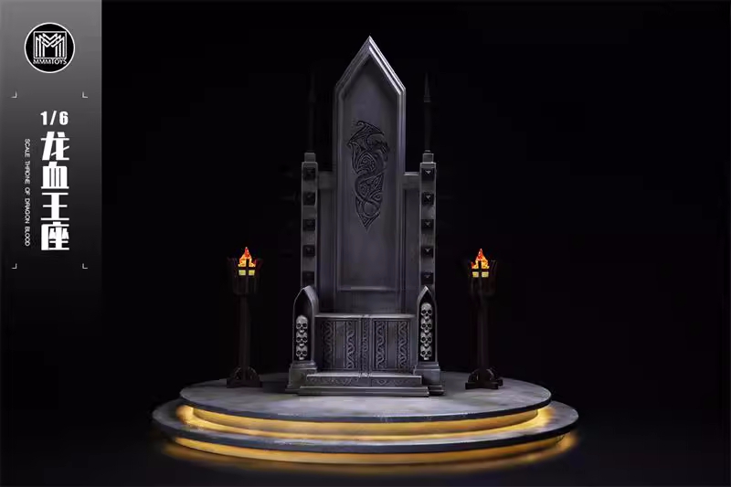 In-stock MMMTOYS Studio1/6 Dragon Blood Throne M2414 Scene Base, Compatible with 12-inch Action Figures