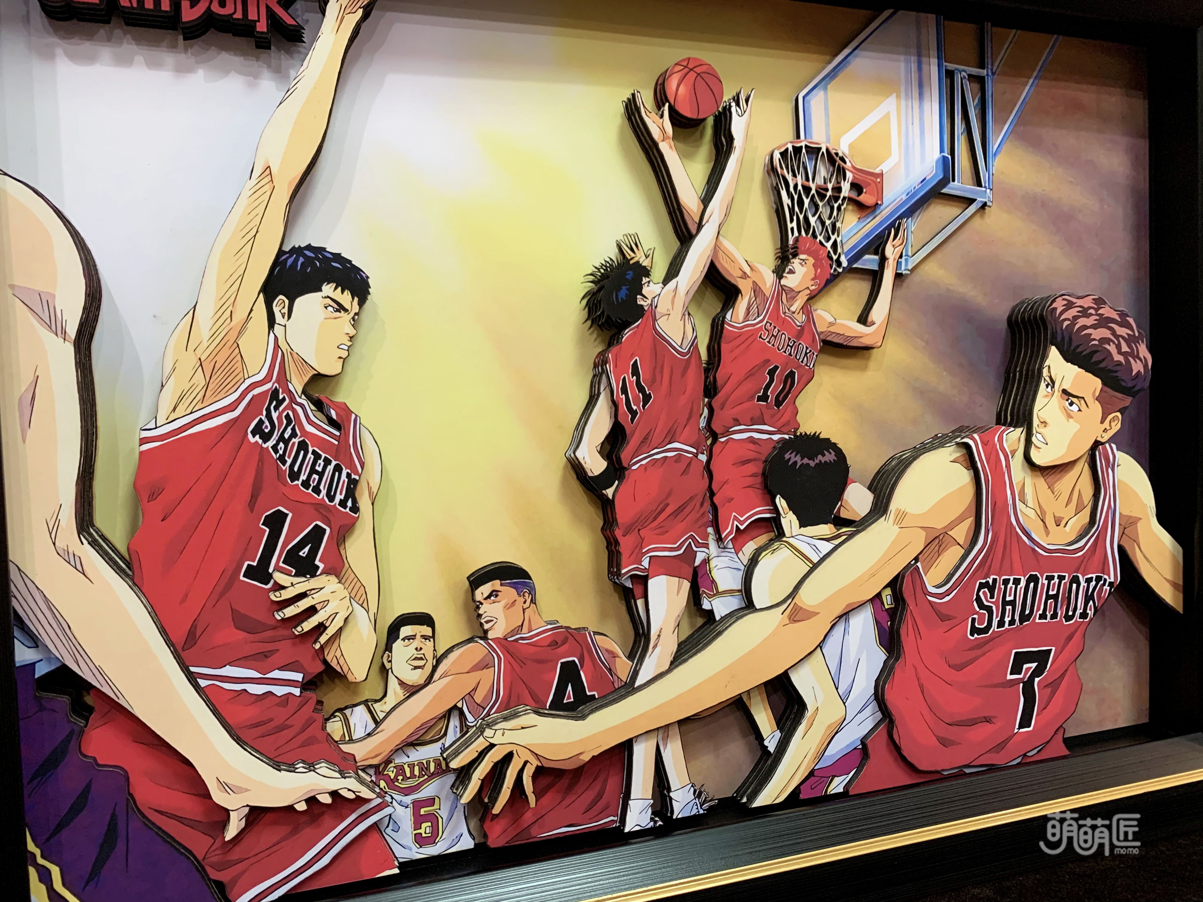 IN-STOCK MOMO Studio slam dunk Wu Hu SAKULAKI Sanjing 3D anime decorative 3D painting in stock