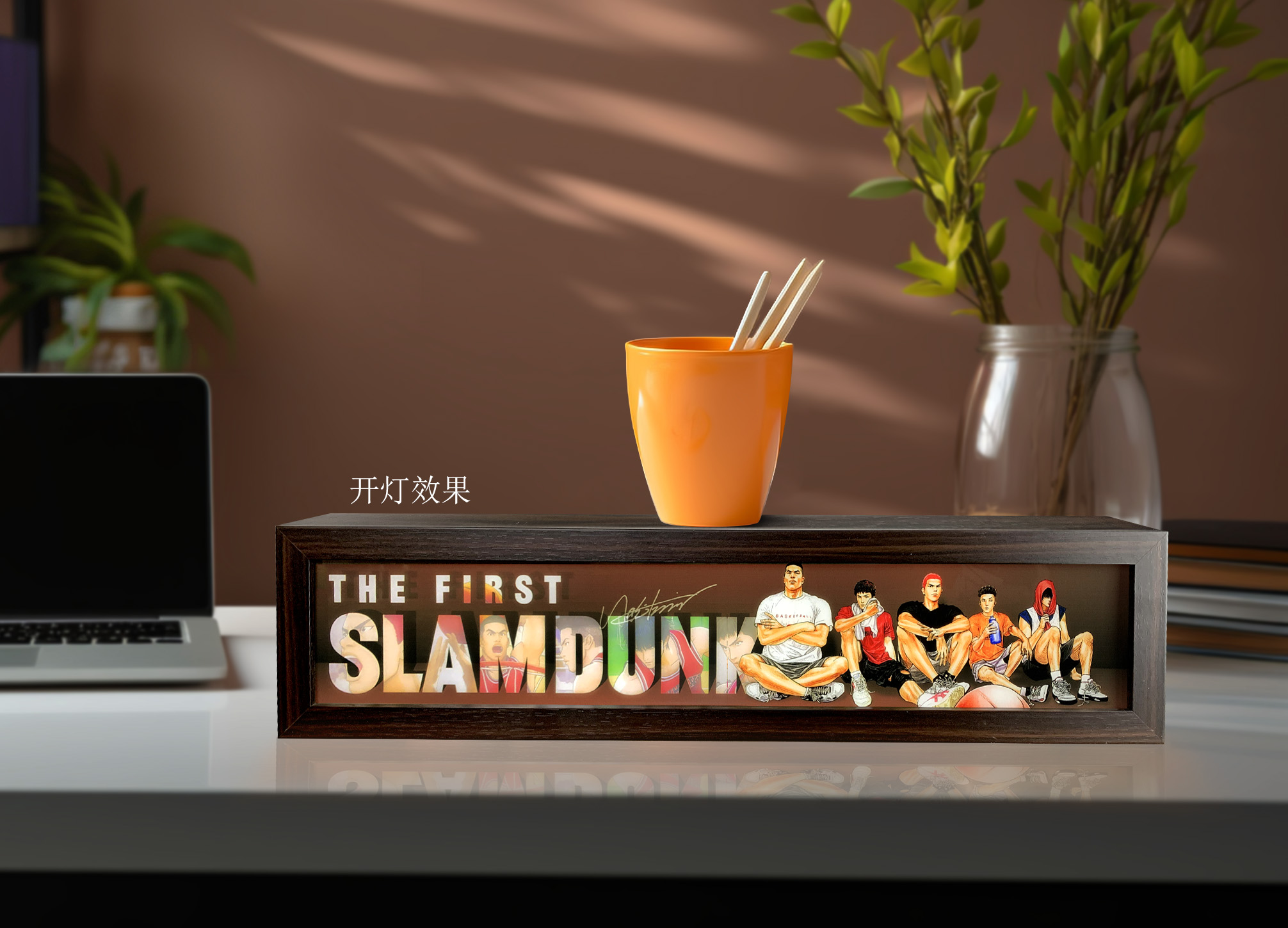 IN-STOCK MOMO Studio Mengmeng master slam dunk final eve small night lamp light guide painting in stock-Statue Master