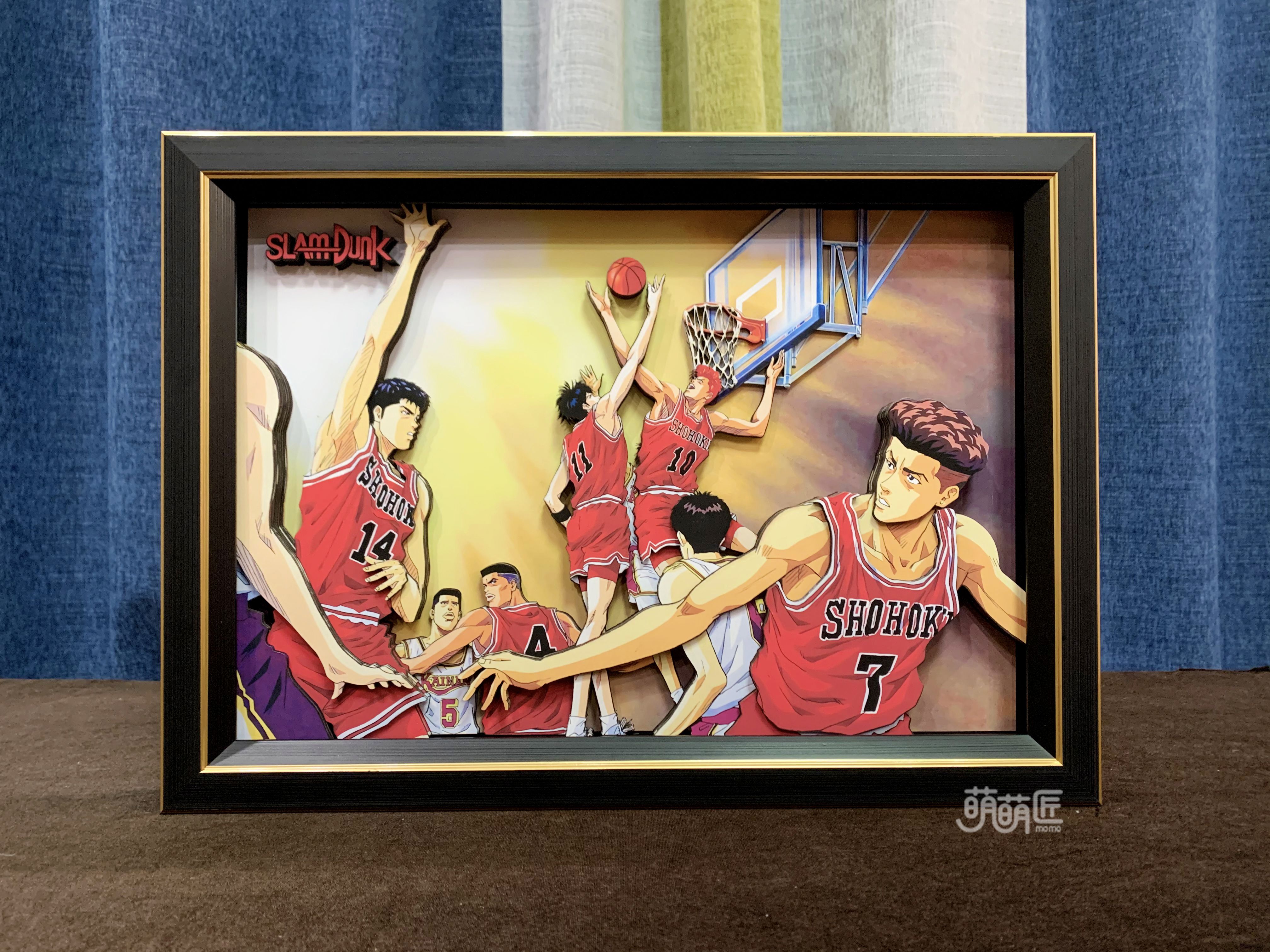 IN-STOCK MOMO Studio slam dunk Wu Hu SAKULAKI Sanjing 3D anime decorative 3D painting in stock