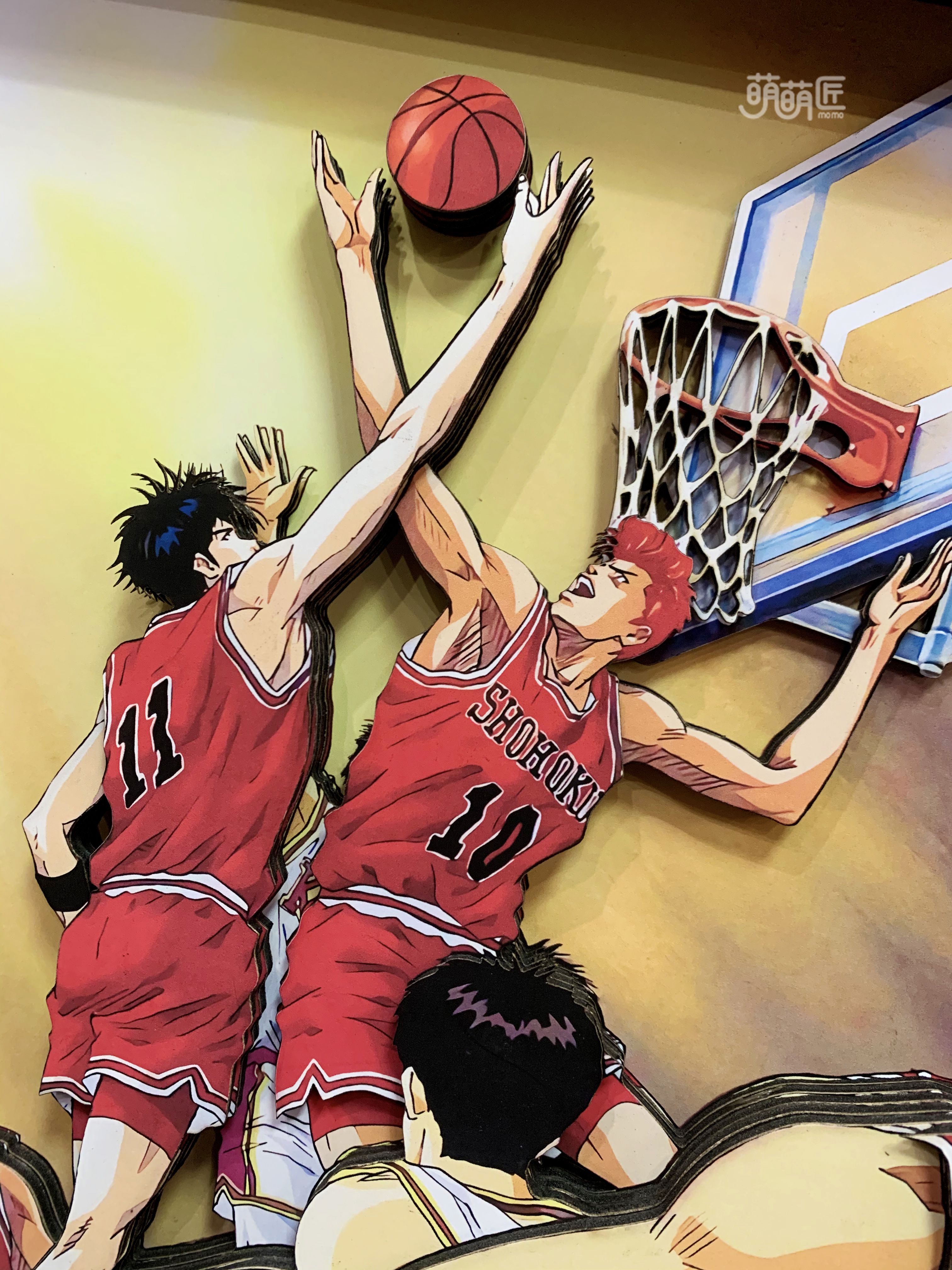 IN-STOCK MOMO Studio slam dunk Wu Hu SAKULAKI Sanjing 3D anime decorative 3D painting in stock
