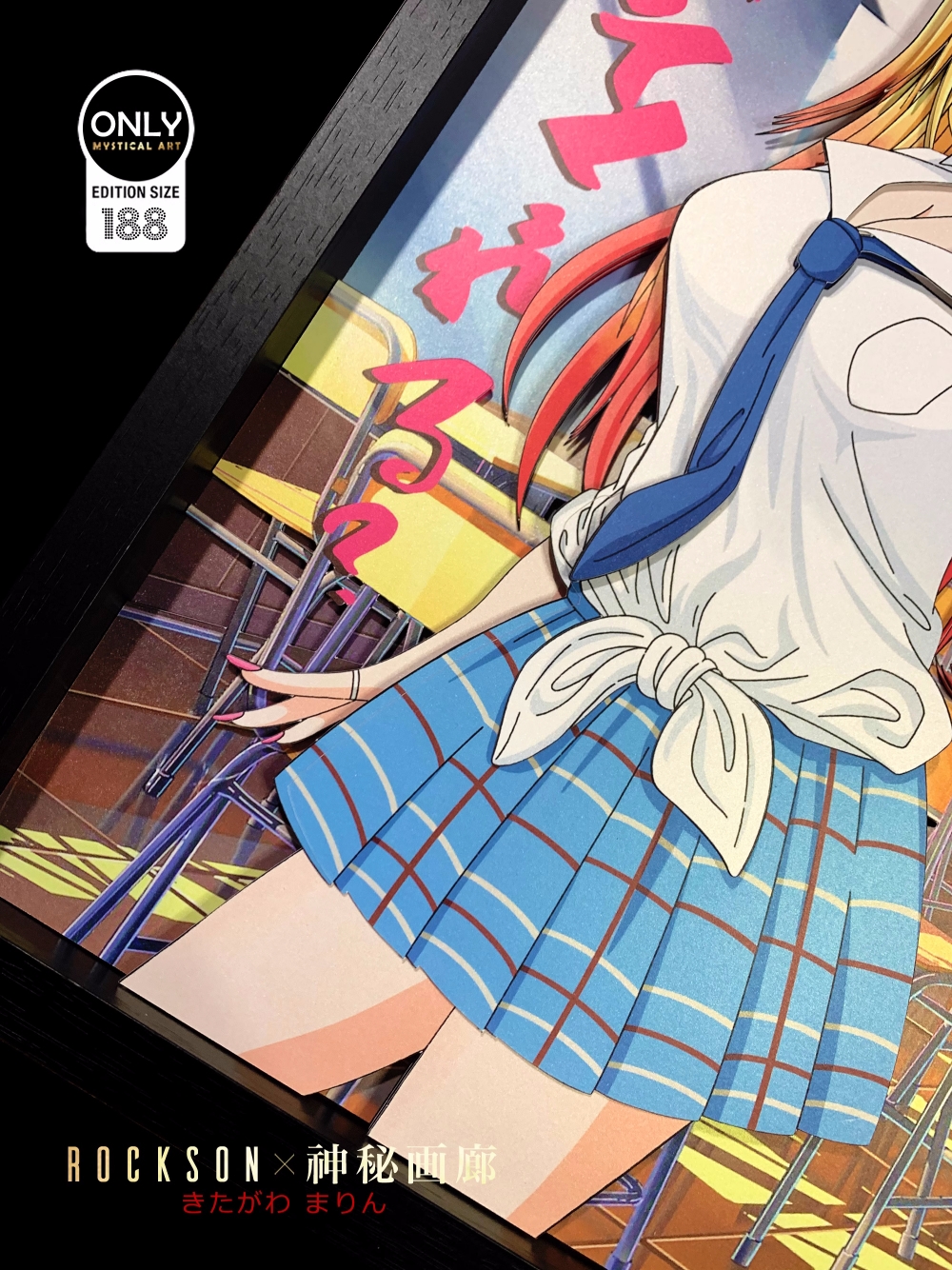 IN-STOCK Mystical Art Studio - Mystery Gallery Kitagawa Marin (Dress-Up Darling) Love River 3D Decorative Painting (Adult 18+)