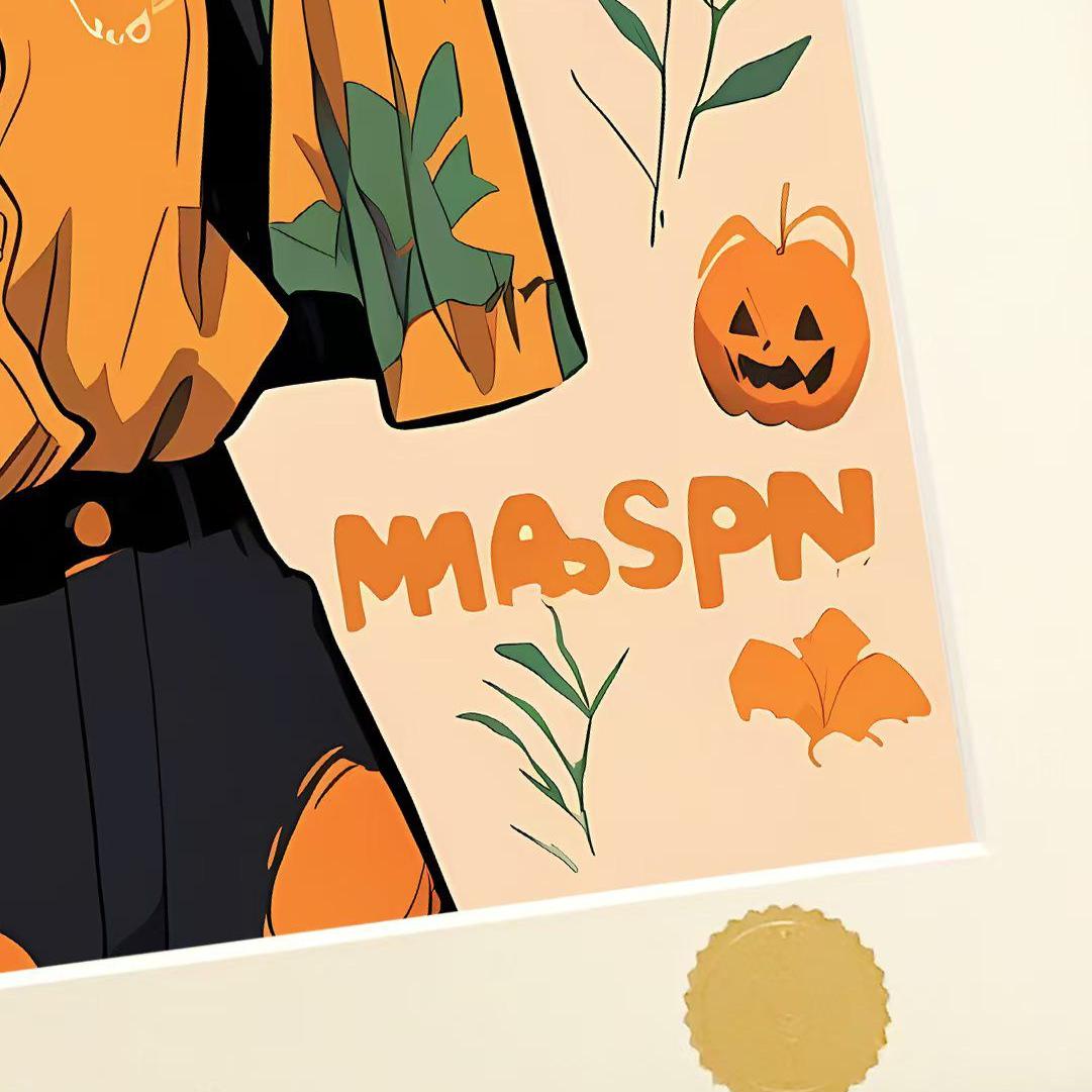 Starry sky Halloween Detective Conan Ai Haibara decorative painting-Statue Master