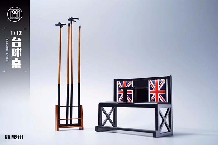 In stock MMMToys 1/12 billiard table scene model simulated creative base modern set can be paired with figures-Statue Master