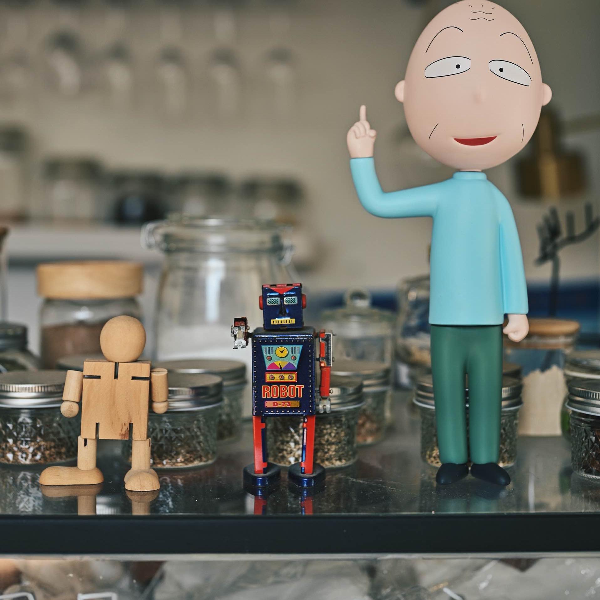 IN-STOCK Momo Studio Cherry Maruko grandpa Yingyou collection genuine hand-made model IN STOCK