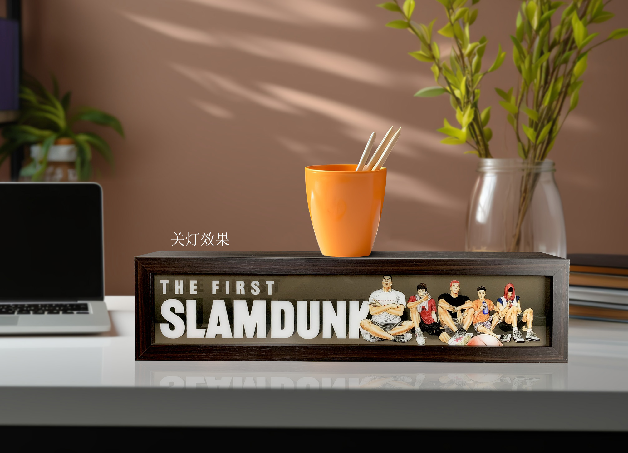 IN-STOCK MOMO Studio Mengmeng master slam dunk final eve small night lamp light guide painting in stock-Statue Master