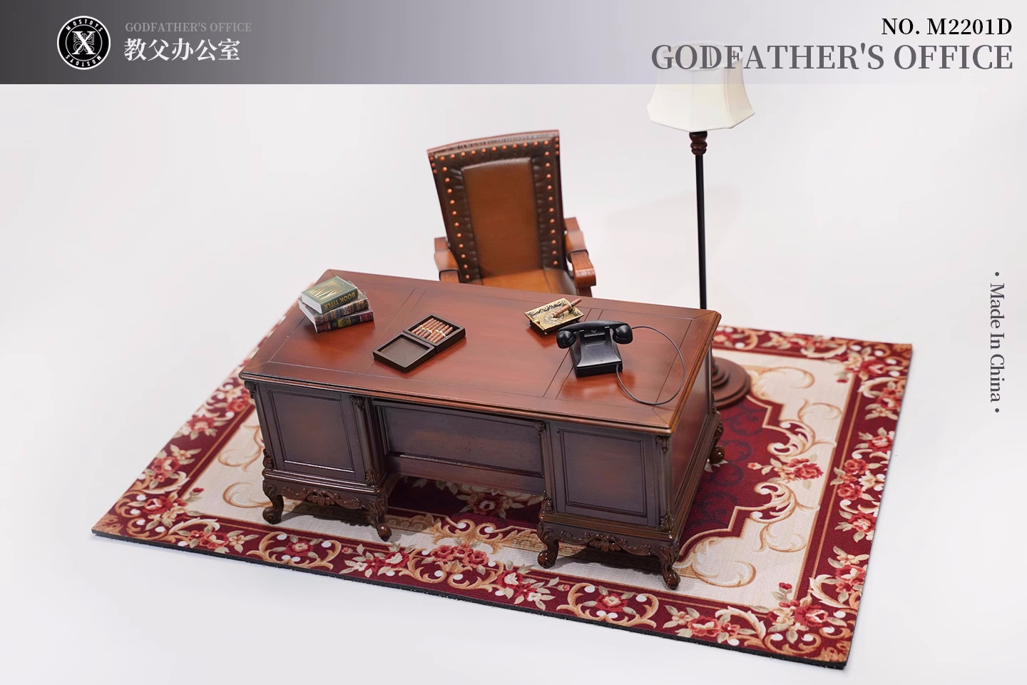 IN stock Mostoys 1/6 The Godfather office scene, 12-inch soldier figure base with modern tables chairs and carpet model-Statue Master