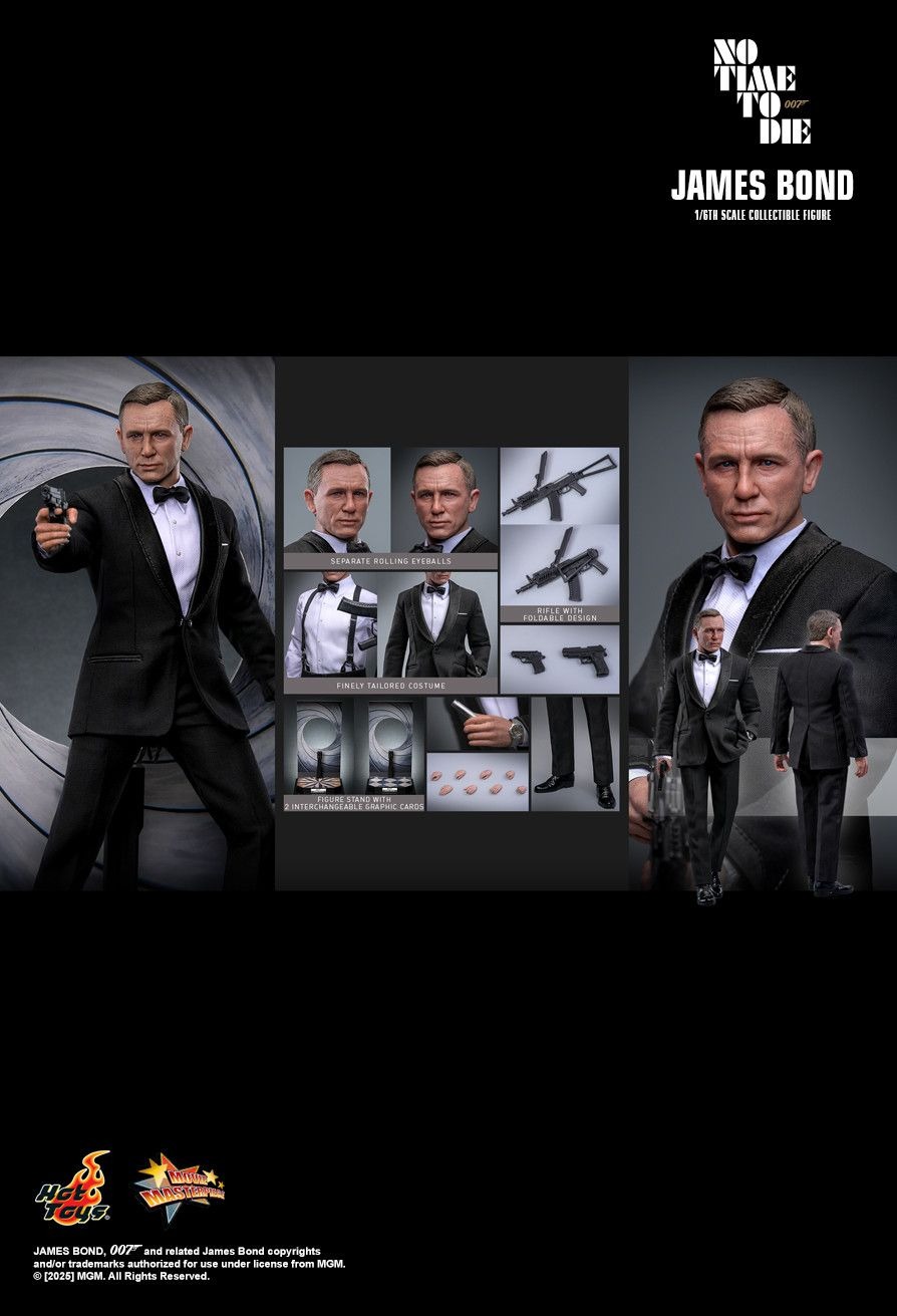 Hottoys - No Time To Die James Bond 1/6th scale Collectible Figure (Licensed)