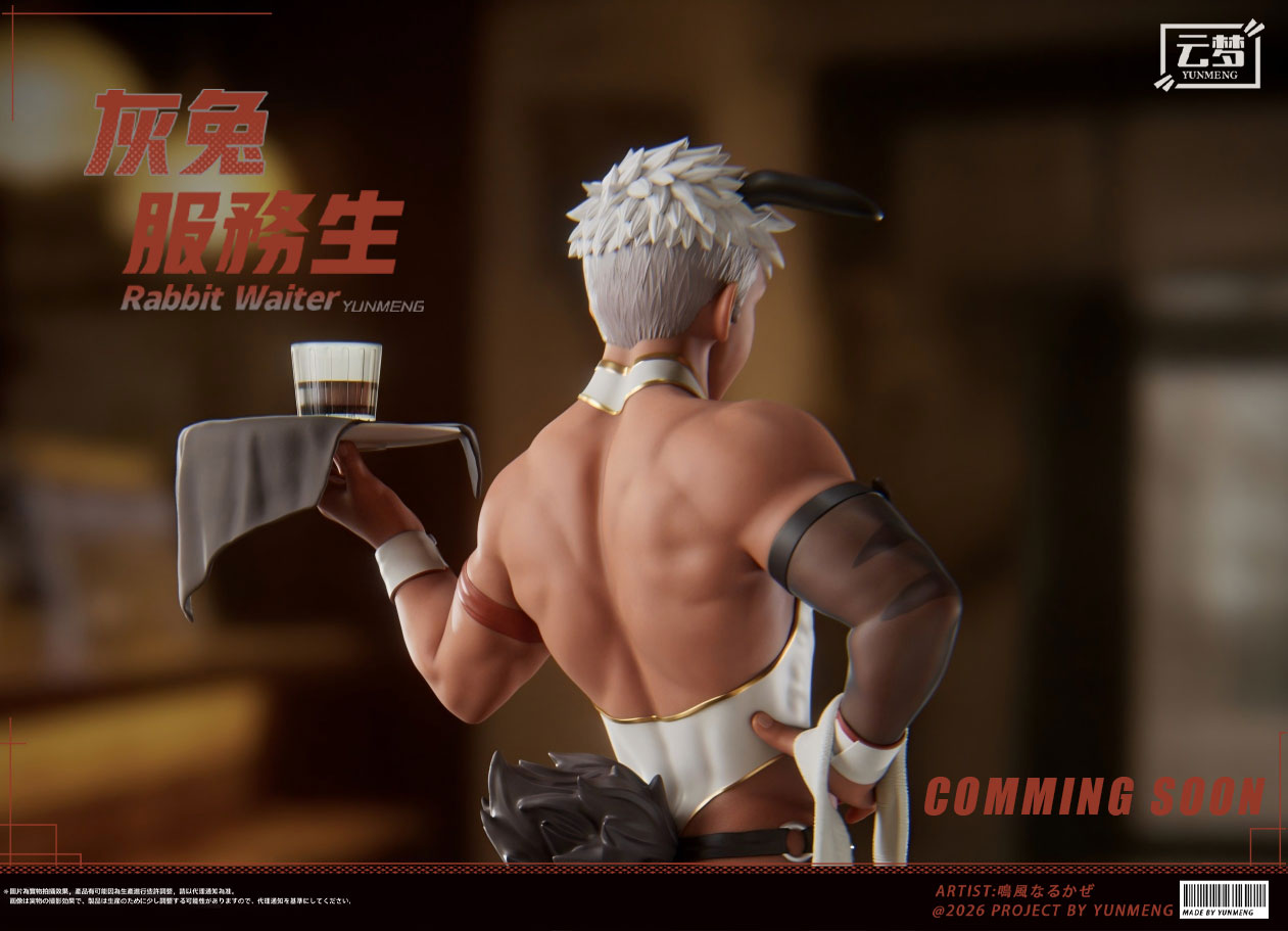 YUNMENG Studio - Rabbit Waiter Licensed Statue