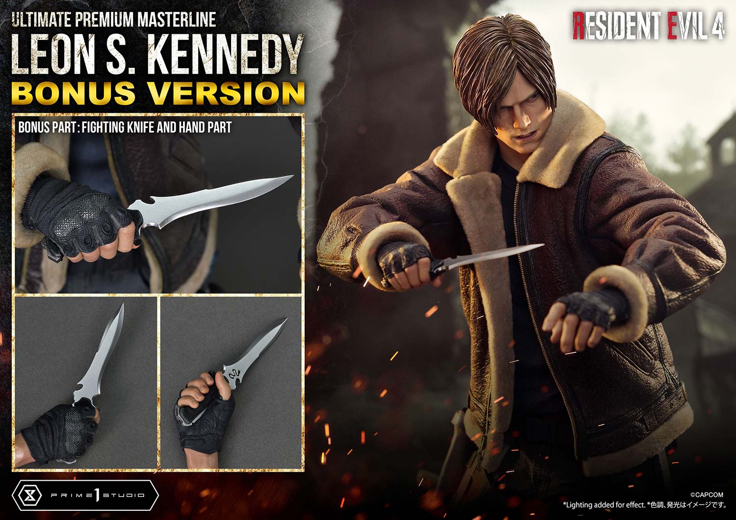 Prime 1 Studio - Ultimate Premium Masterline Resident Evil 4 Leon S. Kennedy UPMRE4-01 UPMRE4-01S (Licensed)-Statue Master