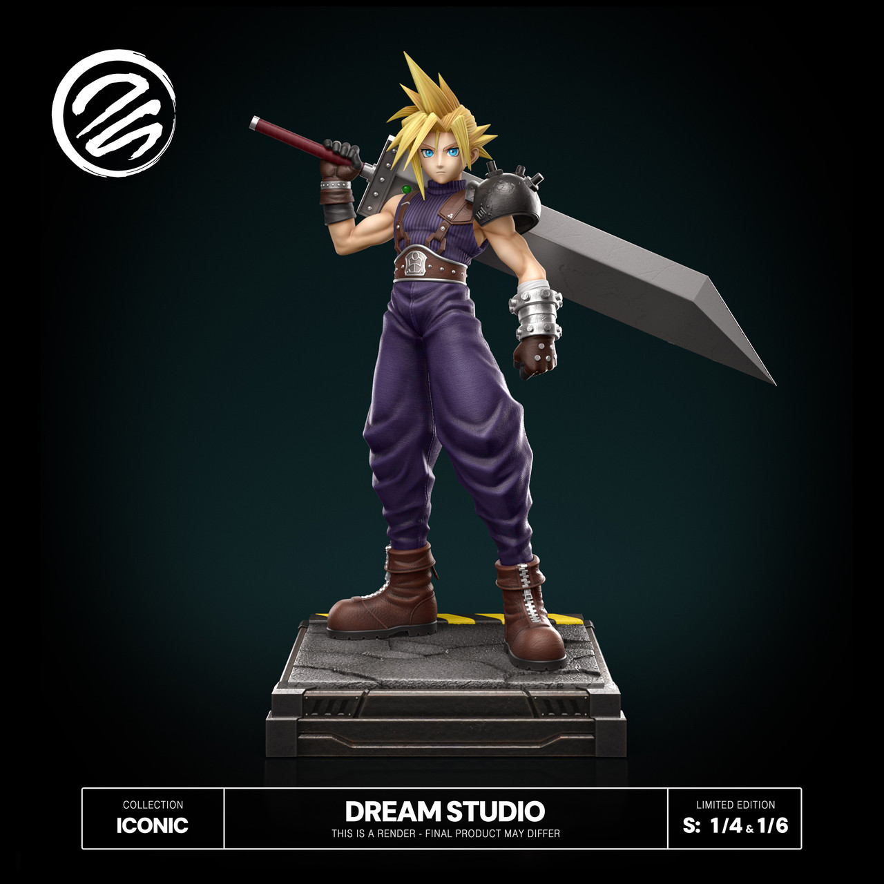 Dream Studio - Final Fantasy OG Cloud FFVII 1/4 & 1/6 Statue(GK)