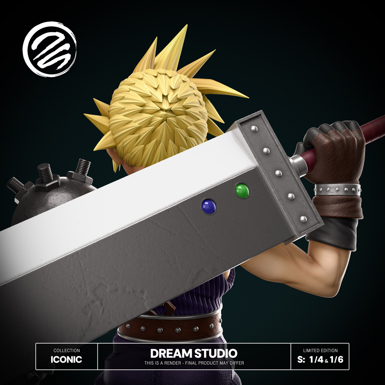 Dream Studio - Final Fantasy OG Cloud FFVII 1/4 & 1/6 Statue(GK)