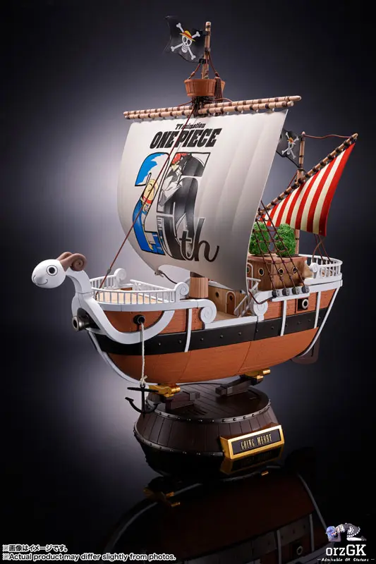 BANDAI SPIRITS - Chogokin Going Merry - ONE PIECE Anime 25th Anniversary Memorial edition- "ONE PIECE" Statue (Licensed)