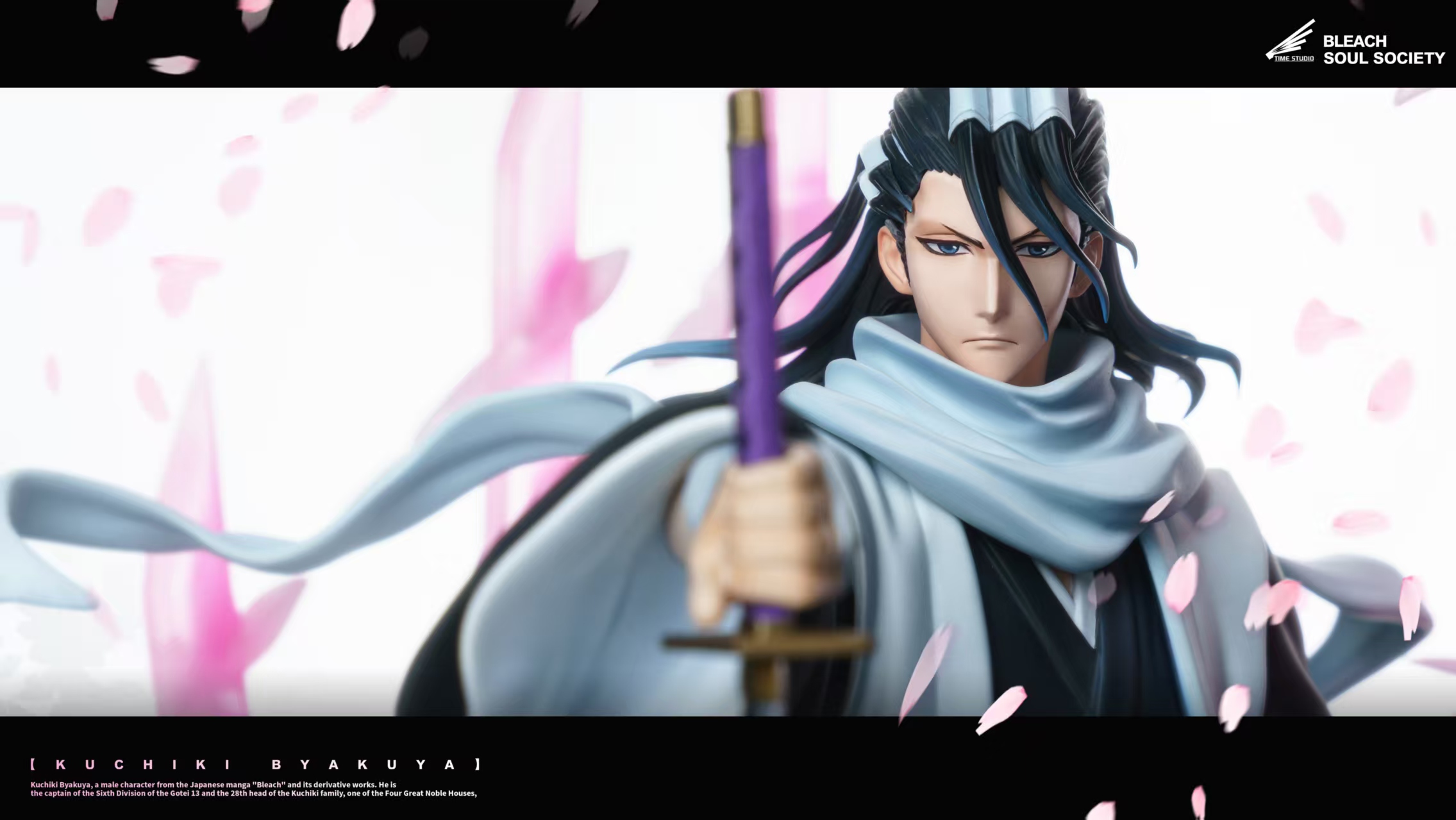 Time studio - Byakuya Kuchiki Bleach