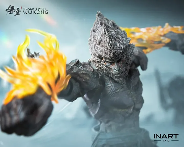 INART - Black Myth: Wukong - Stone Monkey 1/12 Scale Action Figure (Licensed)