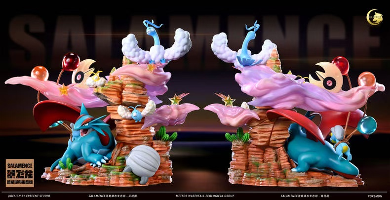 Crescent Studio - Pokémon Loong year special statue Salamence Statue(GK)