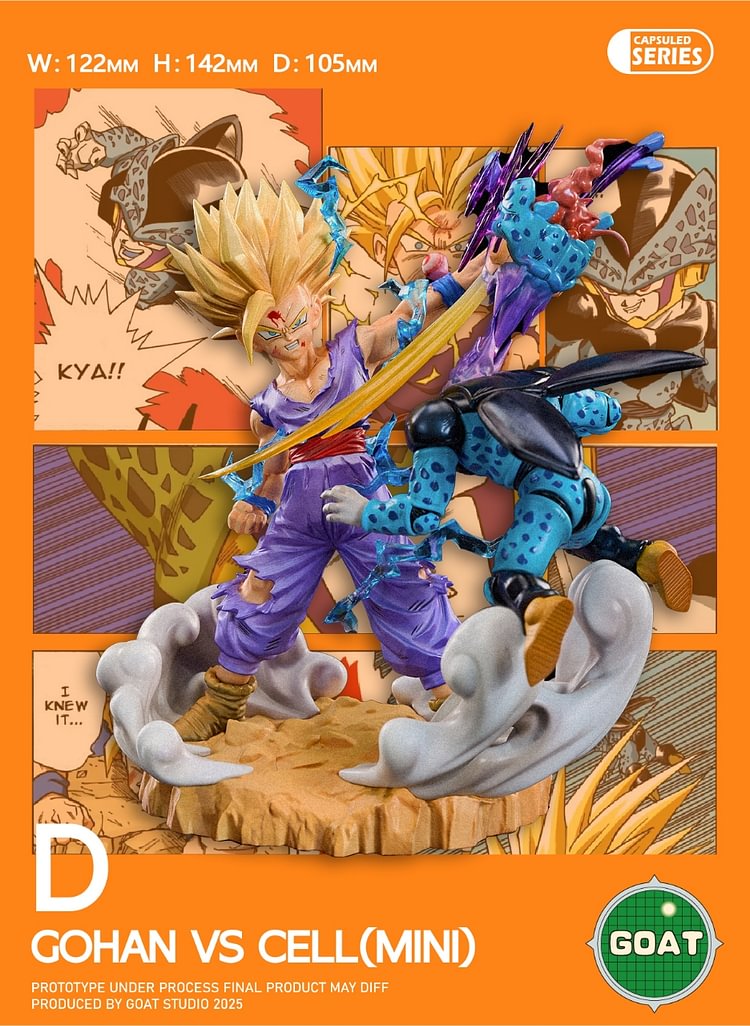 GOAT Studio - Dragon Ball Capsule Series Chapter 1 Cell Chapter Statue(GK)